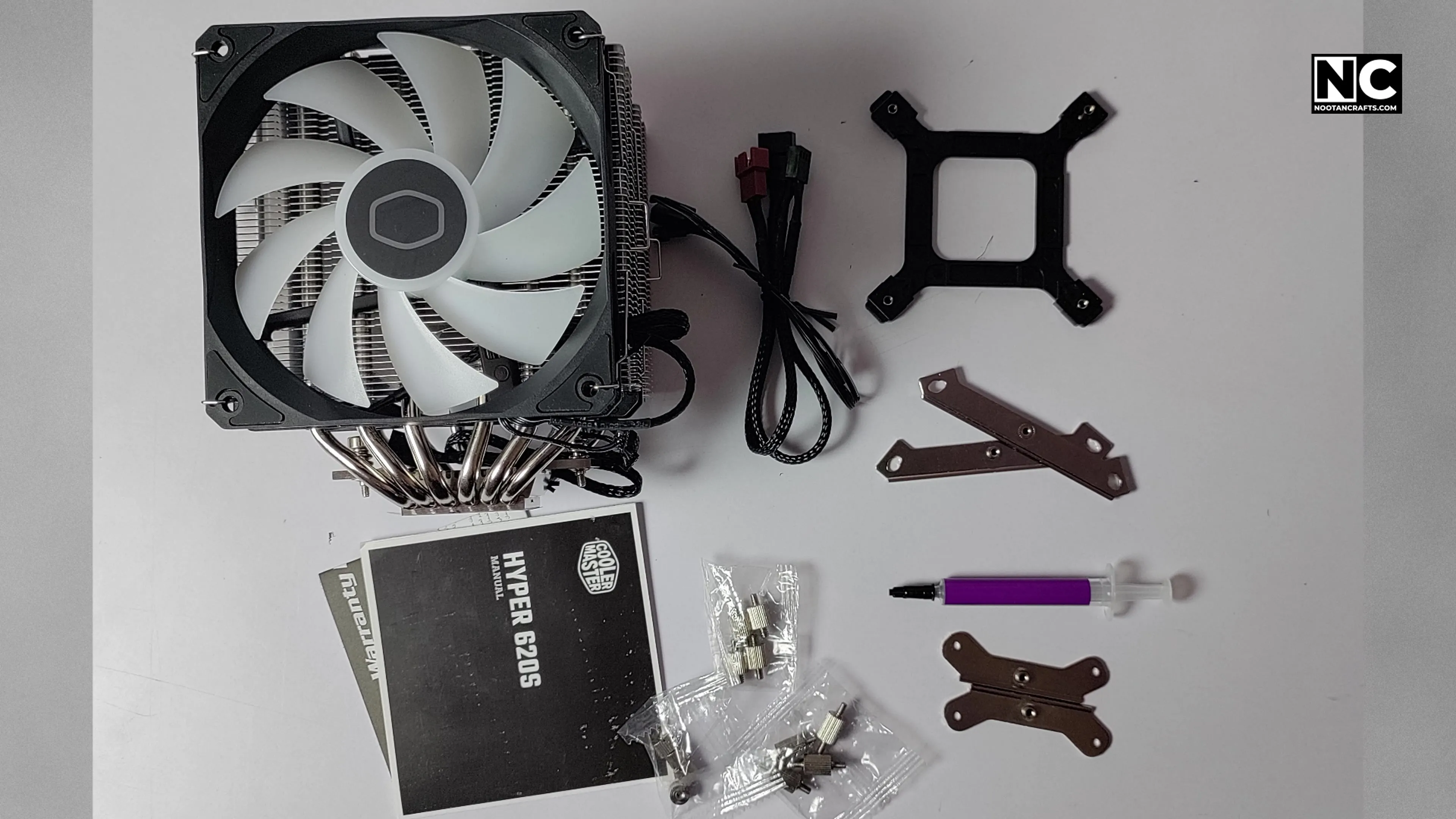 Cooler Master Hyper 620S package contents