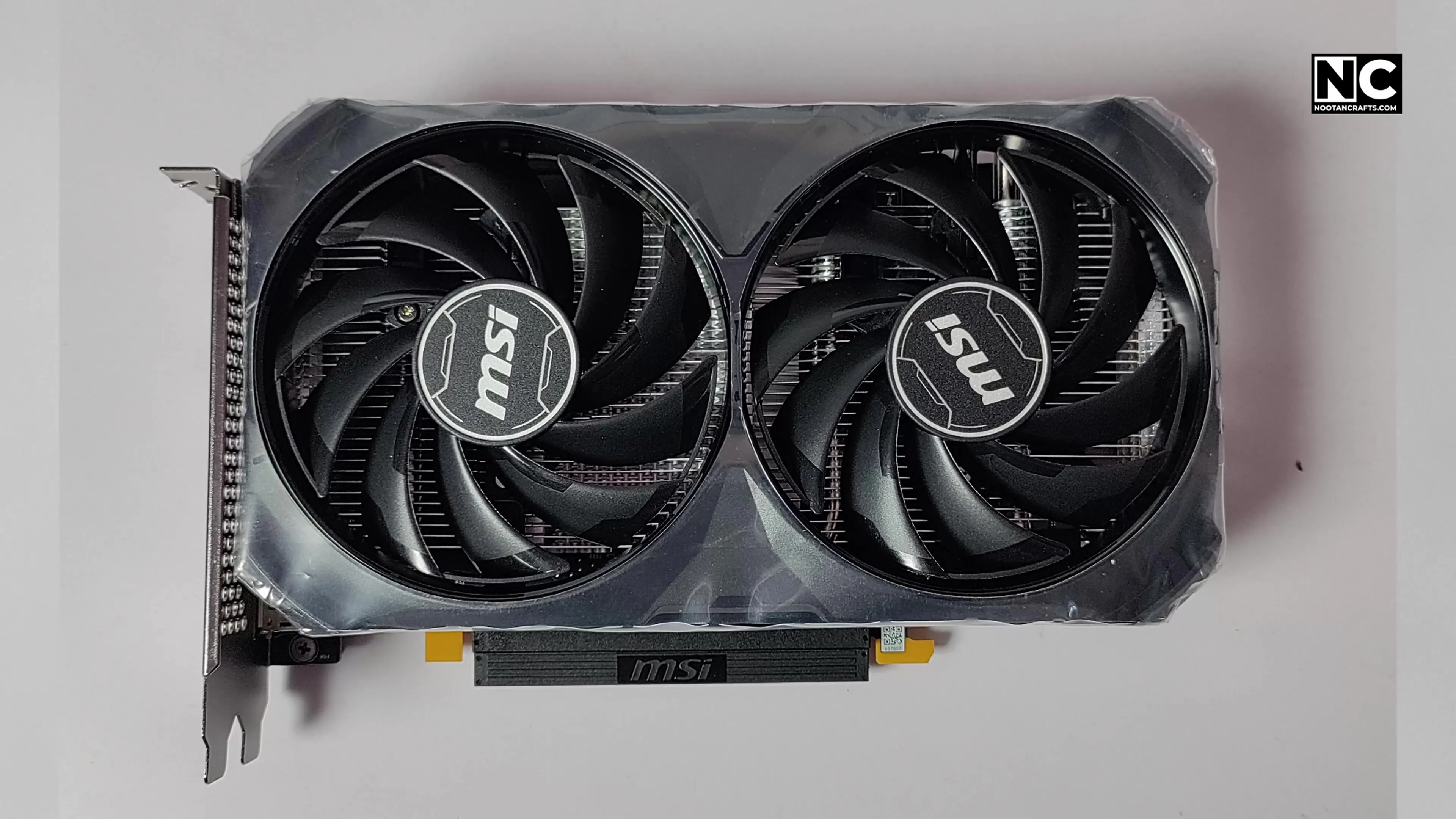 MSI RTX 4060 Ventus 2X front view