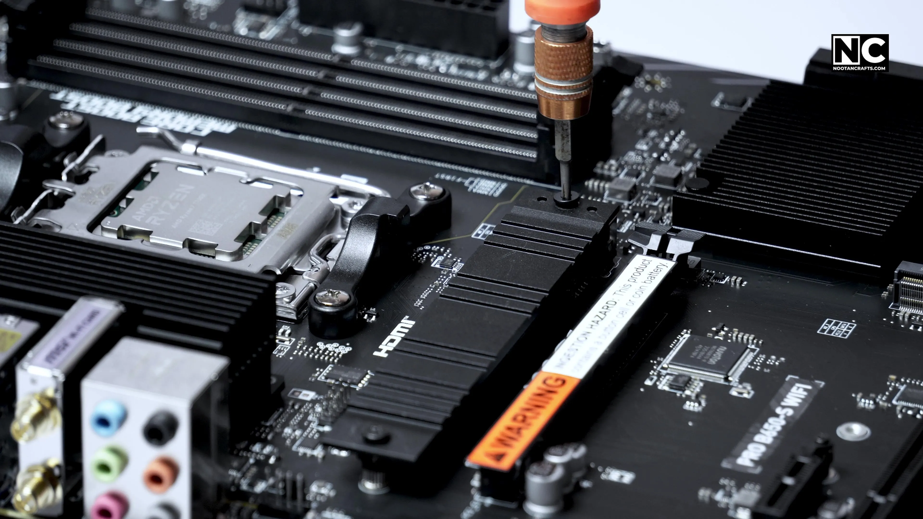 Crucial P3 Plus SSD ready for installation