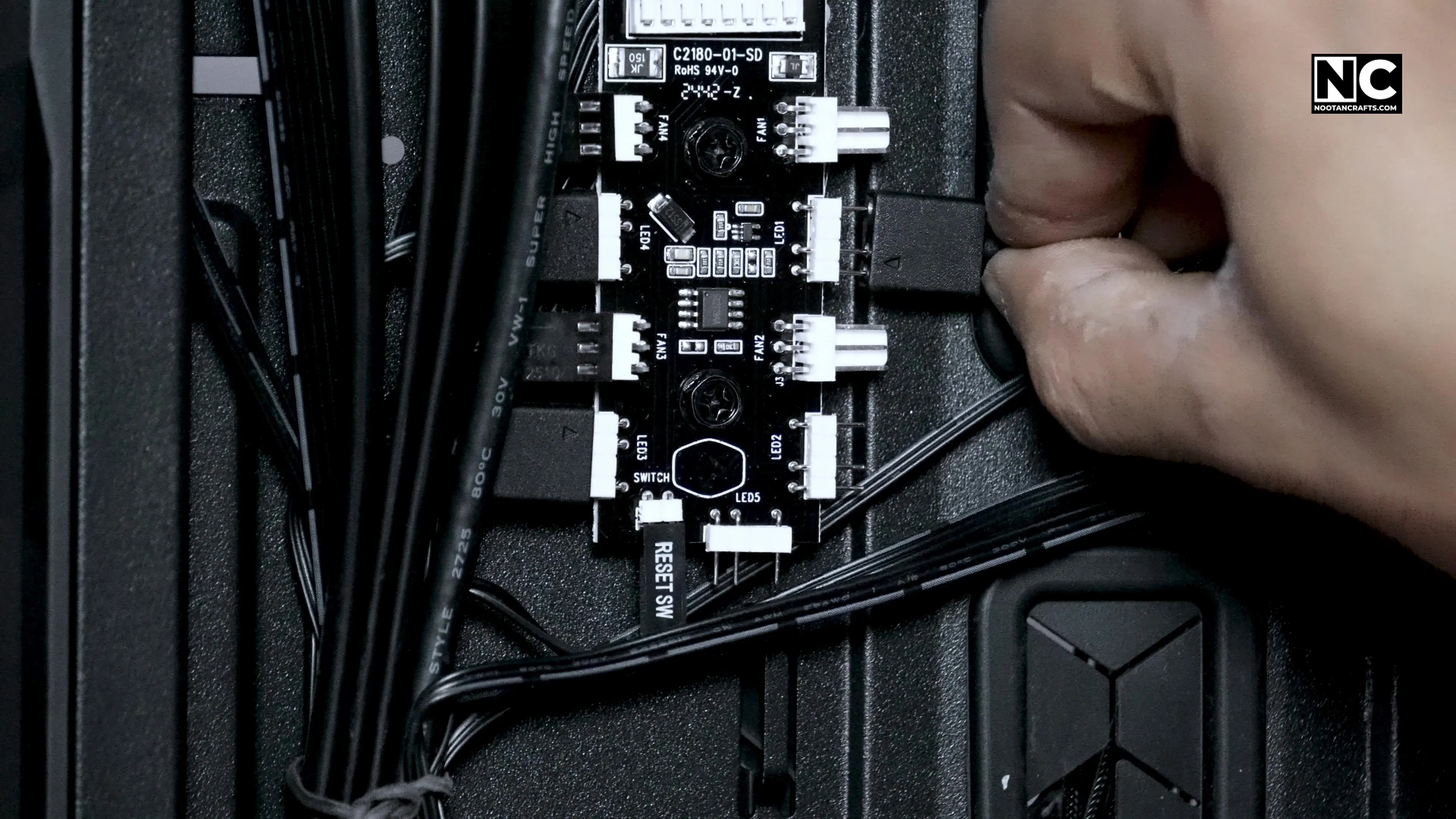 ARGB connector for the case fans